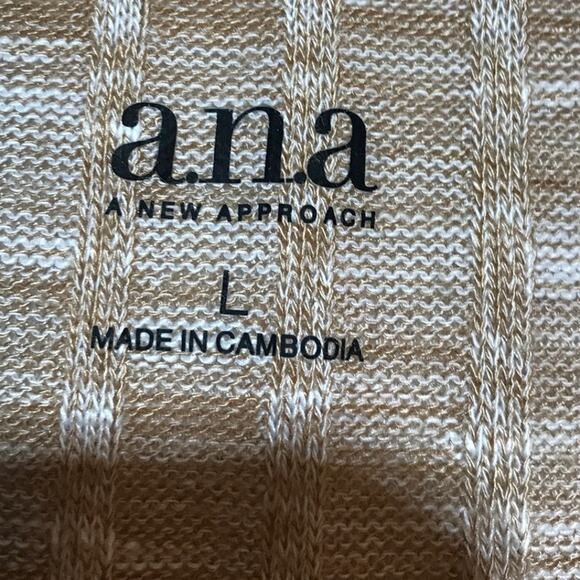 A New Approach V-neck Long Sleeve Sweater L - Picture 3 of 6